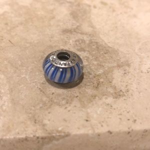 Pandora stripped charm for bracelet